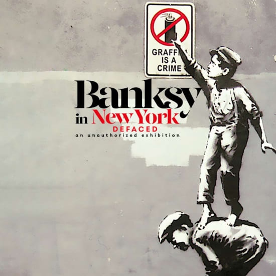 Banksy in New York 전시 포스터 (사진 banksyartexhibit 제공)